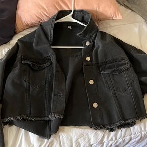 Cropped Jean Jacket